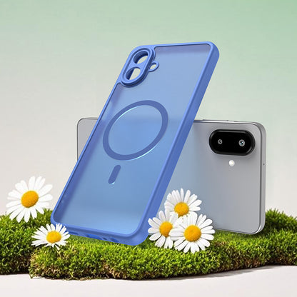 Futrola MagSafe za Samsung Galaxy A07 4G A075, Techsuit, HaloFrost II, Plava