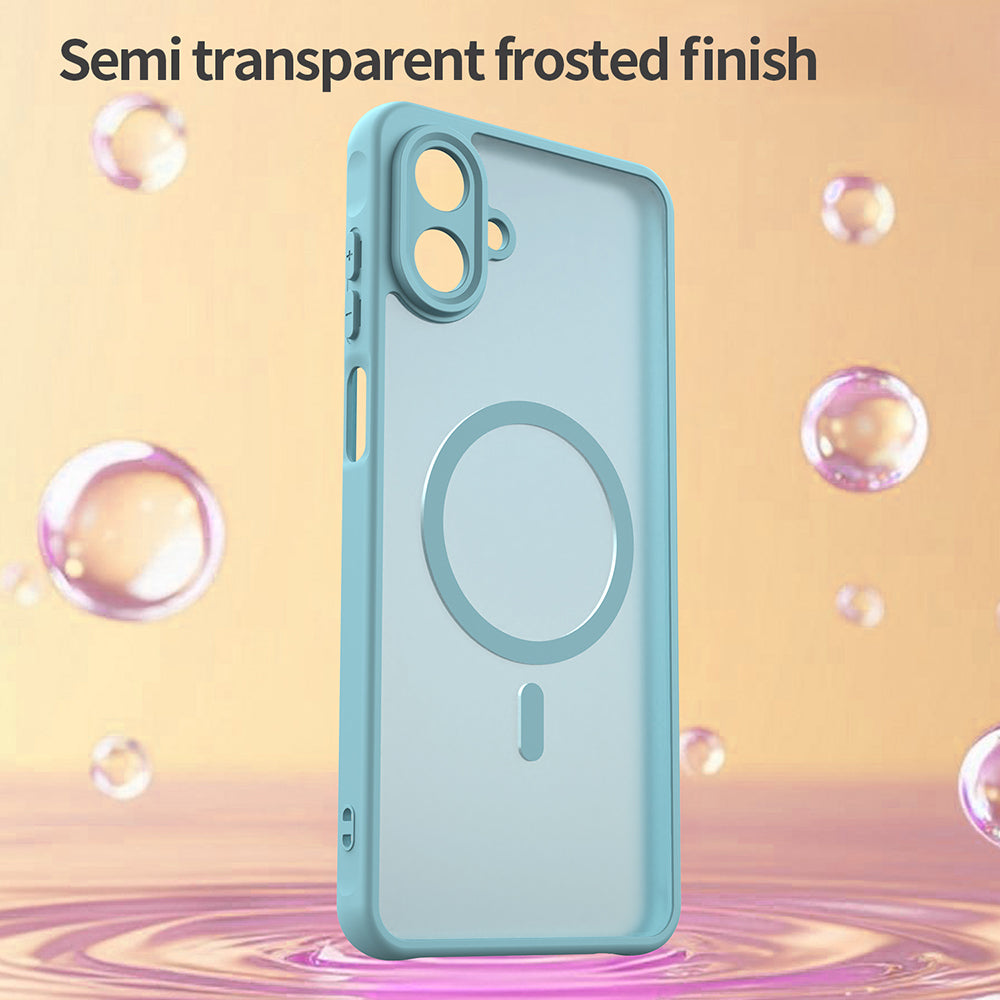 Futrola MagSafe za Samsung Galaxy A07 4G A075, Techsuit, HaloFrost II, Svijetlo Zelena