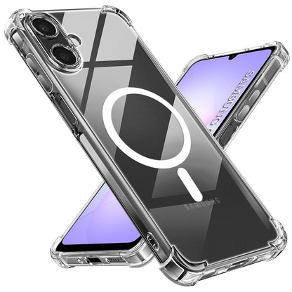 Futrola MagSafe za Samsung Galaxy A07 4G A075, Techsuit, Shockproof, Transparentna