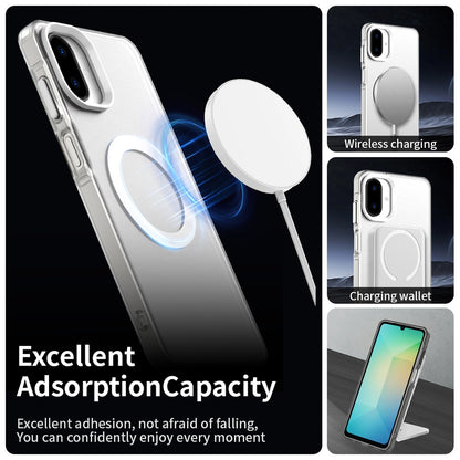 MagSafe futrola za Samsung Galaxy A07 4G A075, Techsuit, CandyCase, Bela