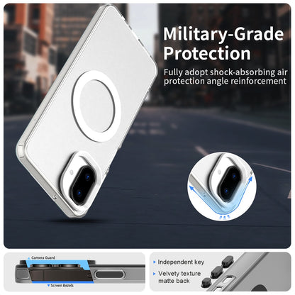 MagSafe futrola za Samsung Galaxy A07 4G A075, Techsuit, CandyCase, Bela