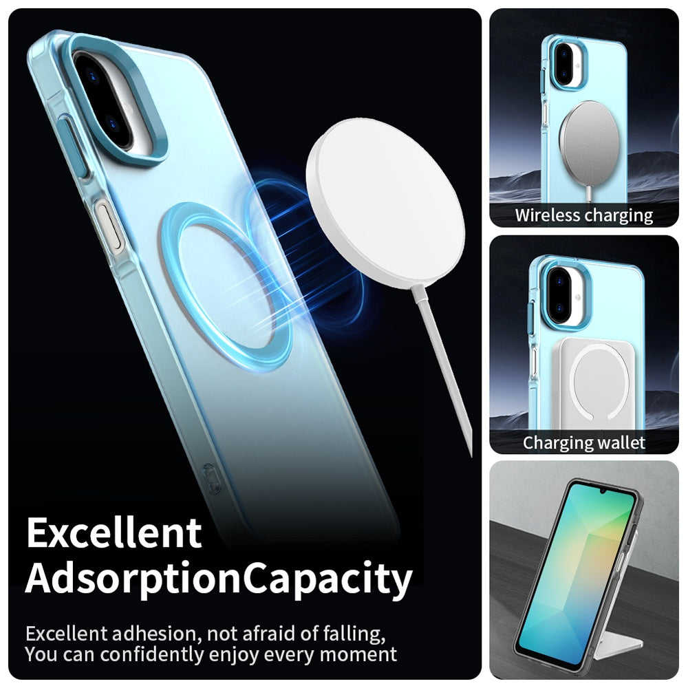 MagSafe futrola za Samsung Galaxy A07 4G A075, Techsuit, CandyCase, Plava