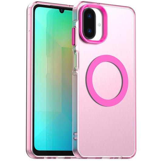 MagSafe futrola za Samsung Galaxy A07 4G A075, Techsuit, CandyCase, Roze