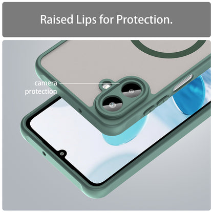 MagSafe futrola za Samsung Galaxy A07 4G A075, Techsuit, HaloFrost II, Zelena