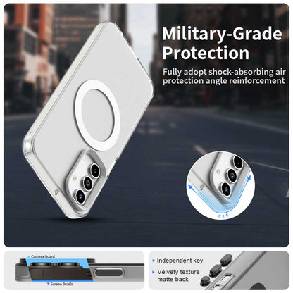 MagSafe futrola za Samsung Galaxy A15 5G A156 / A15 A155, Techsuit, CandyCase, Bela