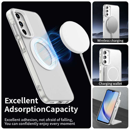 MagSafe futrola za Samsung Galaxy A15 5G A156 / A15 A155, Techsuit, CandyCase, Bela