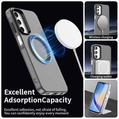 MagSafe futrola za Samsung Galaxy A15 5G A156 / A15 A155, Techsuit, CandyCase, Crna