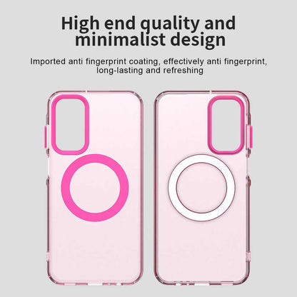 MagSafe futrola za Samsung Galaxy A15 5G A156 / A15 A155, Techsuit, CandyCase, Roze