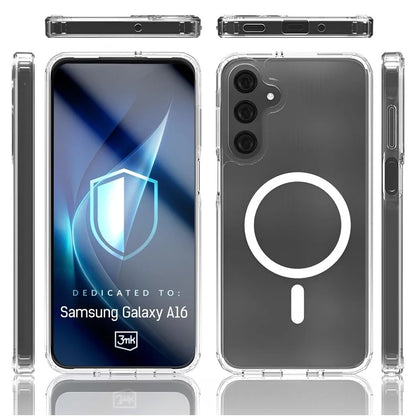 MagSafe futrola za Samsung Galaxy A16 5G A166 / A16 4G A165, 3MK, Armor MagCase, Providna