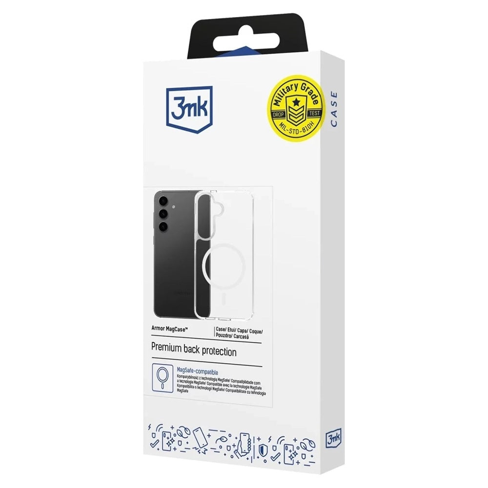 MagSafe futrola za Samsung Galaxy A16 5G A166 / A16 4G A165, 3MK, Armor MagCase, Providna