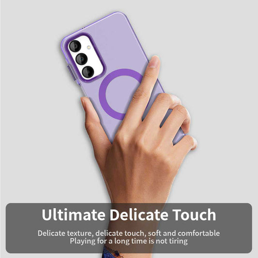 MagSafe futrola za Samsung Galaxy A16 5G A166 / A16 4G A165, Techsuit, CandyCase, Ljubičasta