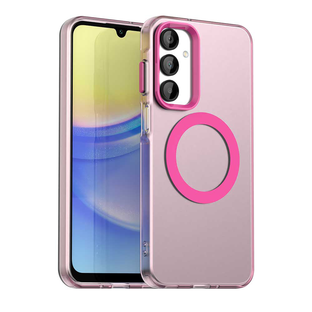 MagSafe futrola za Samsung Galaxy A16 5G A166 / A16 4G A165, Techsuit, CandyCase, Roze