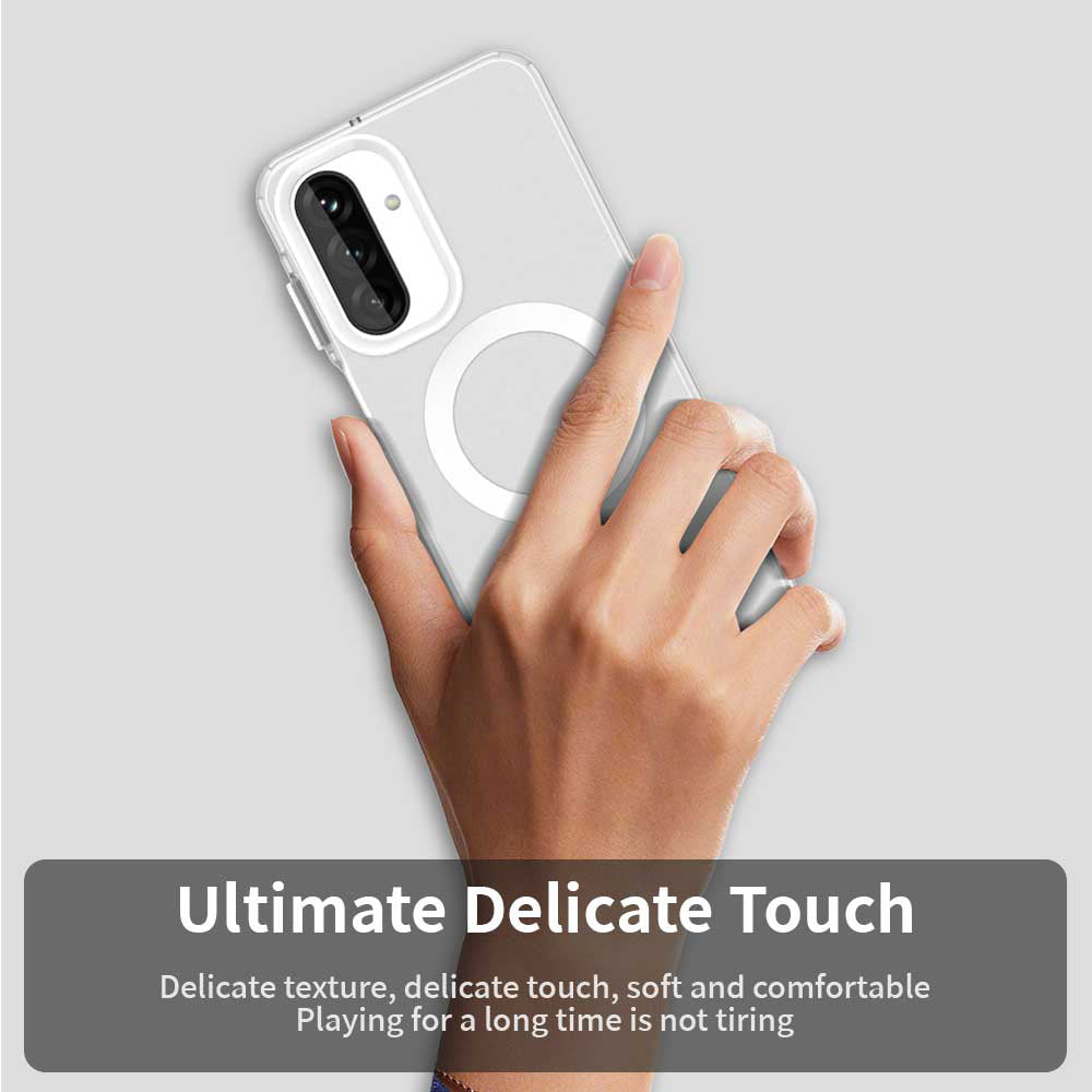 MagSafe futrola za Samsung Galaxy A17 5G, Techsuit, CandyCase, Bela
