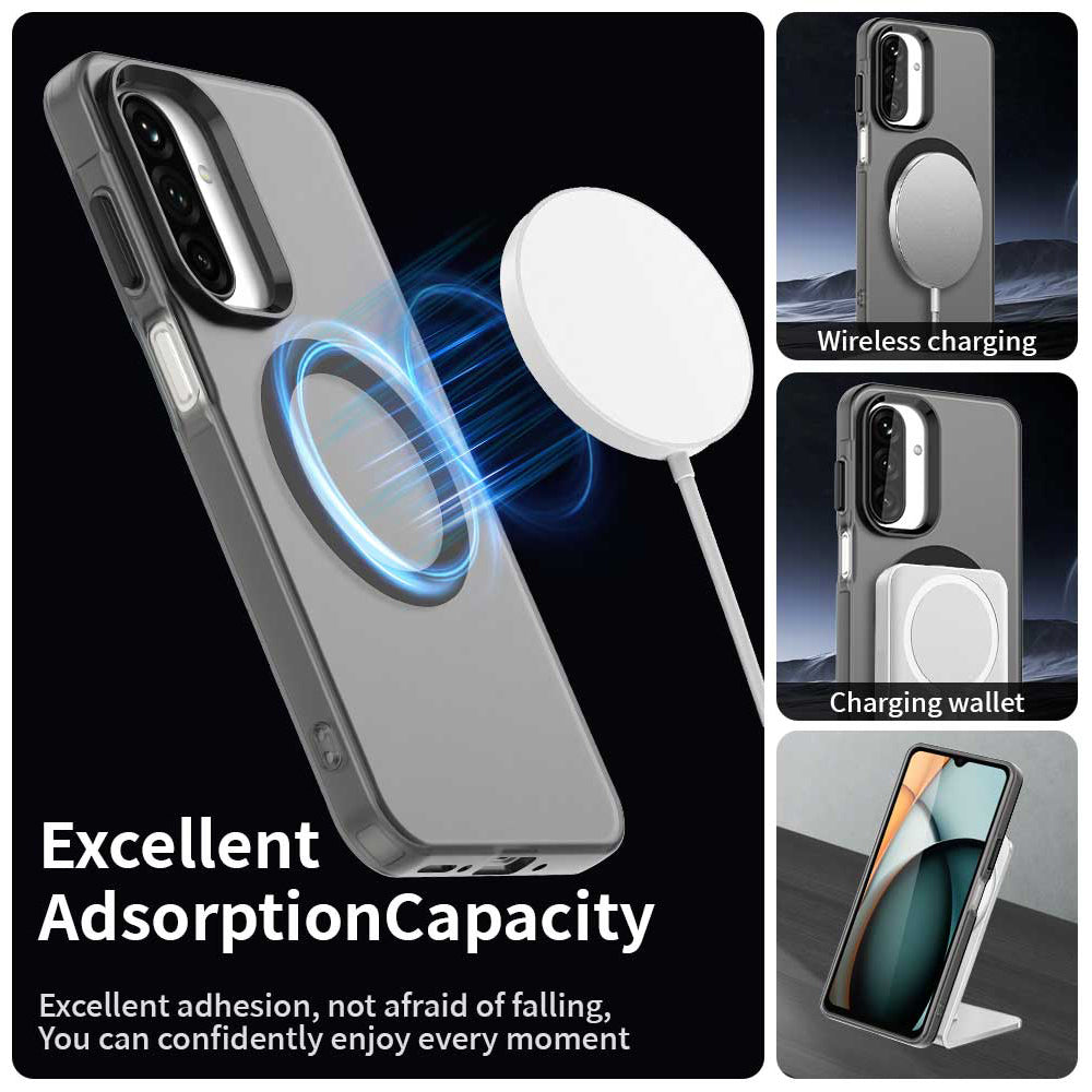 MagSafe futrola za Samsung Galaxy A17 5G, Techsuit, CandyCase, Crna