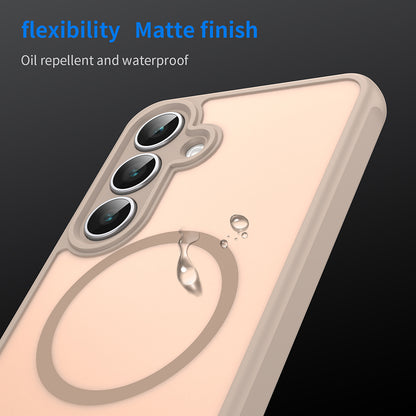 MagSafe futrola za Samsung Galaxy A17 5G, Techsuit, HaloFrost II, Zlatna