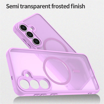 MagSafe futrola za Samsung Galaxy A17 5G, Techsuit, HaloFrost II, Roze