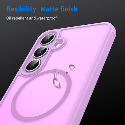 MagSafe futrola za Samsung Galaxy A17 5G, Techsuit, HaloFrost II, Roze