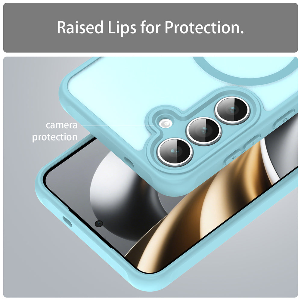 MagSafe futrola za Samsung Galaxy A17 5G, Techsuit, HaloFrost II, Svetlo Zelena