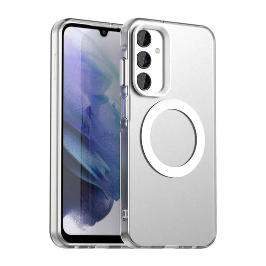 MagSafe futrola za Samsung Galaxy A25 A256, Techsuit, CandyCase, Bela