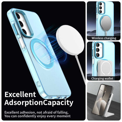MagSafe futrola za Samsung Galaxy A25 A256, Techsuit, CandyCase, Plava