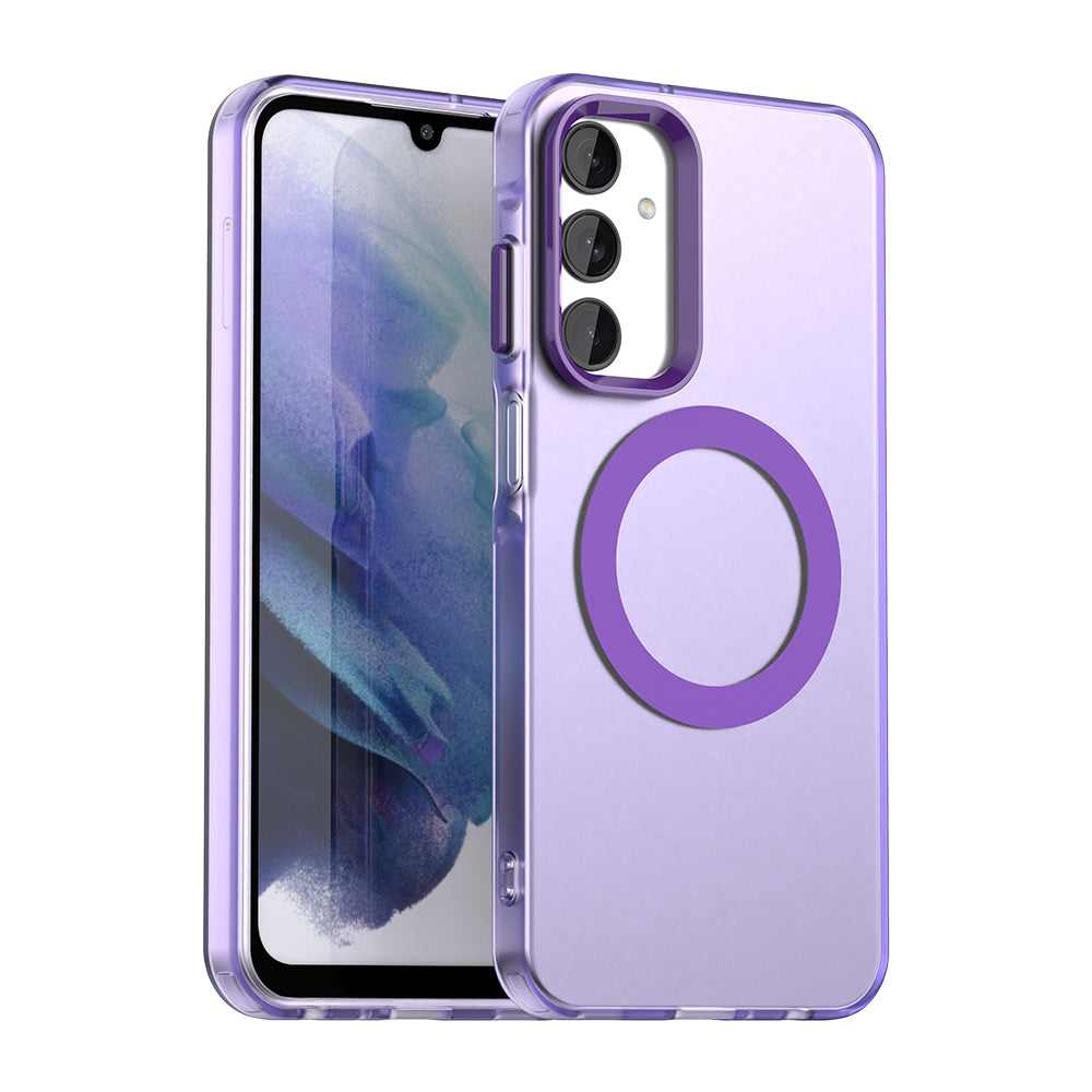 MagSafe futrola za Samsung Galaxy A25 A256, Techsuit, CandyCase, Ljubičasta