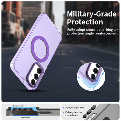 MagSafe futrola za Samsung Galaxy A25 A256, Techsuit, CandyCase, Ljubičasta