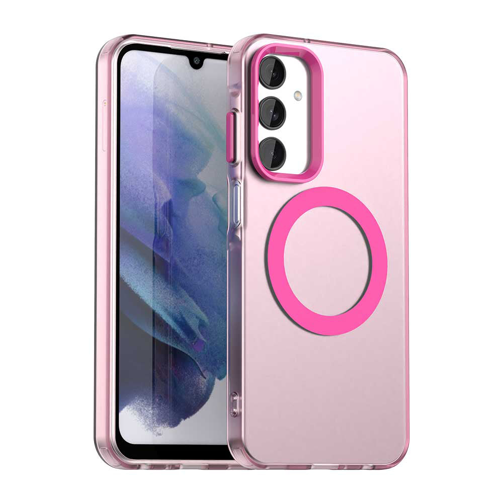 MagSafe futrola za Samsung Galaxy A25 A256, Techsuit, CandyCase, Roze