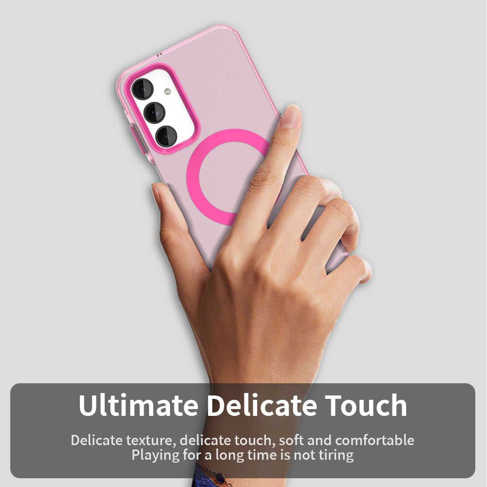 MagSafe futrola za Samsung Galaxy A25 A256, Techsuit, CandyCase, Roze