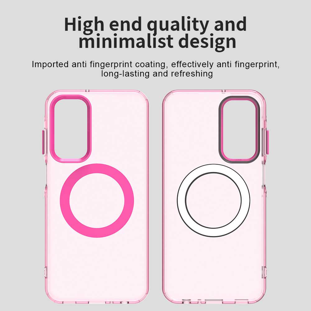 MagSafe futrola za Samsung Galaxy A25 A256, Techsuit, CandyCase, Roze