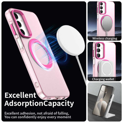 MagSafe futrola za Samsung Galaxy A25 A256, Techsuit, CandyCase, Roze