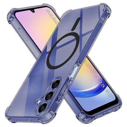 MagSafe futrola za Samsung Galaxy A25 A256, Techsuit, Shockproof Clear, Dimljena