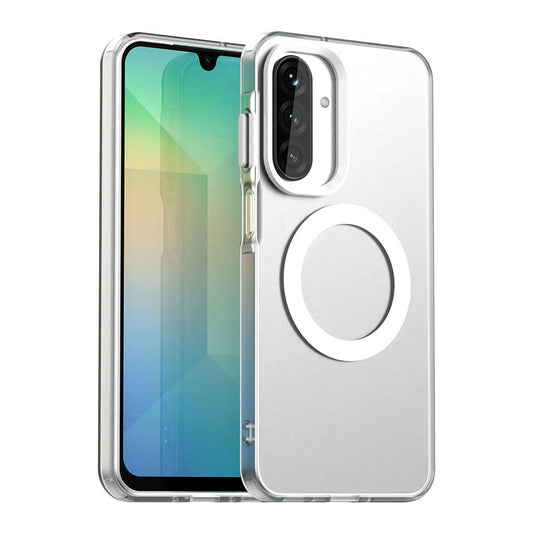 MagSafe futrola za Samsung Galaxy A26 A266, Techsuit, CandyCase, Bela
