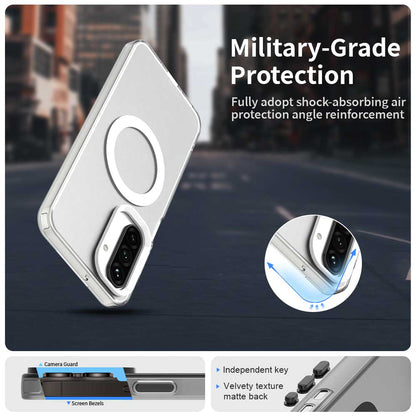 MagSafe futrola za Samsung Galaxy A26 A266, Techsuit, CandyCase, Bela