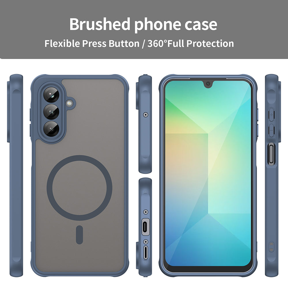 MagSafe futrola za Samsung Galaxy A26 A266, Techsuit, HaloFrost II, Tamnoplava