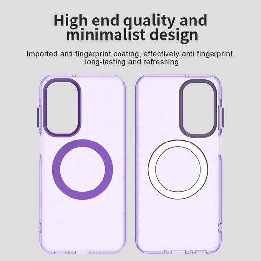 MagSafe futrola za Samsung Galaxy A27 5G, Techsuit, CandyCase, Ljubičasta