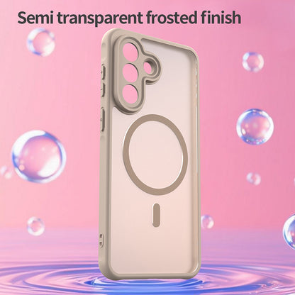 MagSafe futrola za Samsung Galaxy A27 5G, Techsuit, HaloFrost II, Zlatna