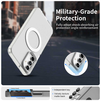 MagSafe futrola za Samsung Galaxy A35 5G A356, Techsuit, CandyCase, Bela