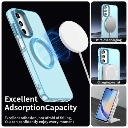 MagSafe futrola za Samsung Galaxy A35 5G A356, Techsuit, CandyCase, Plava