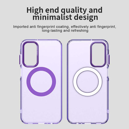 MagSafe futrola za Samsung Galaxy A35 5G A356, Techsuit, CandyCase, Ljubičasta