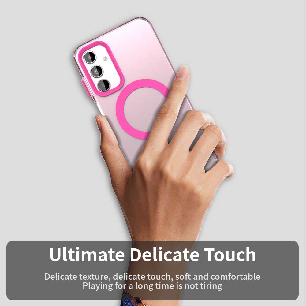 MagSafe futrola za Samsung Galaxy A35 5G A356, Techsuit, CandyCase, Roze