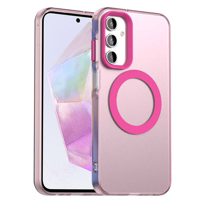MagSafe futrola za Samsung Galaxy A35 5G A356, Techsuit, CandyCase, Roze