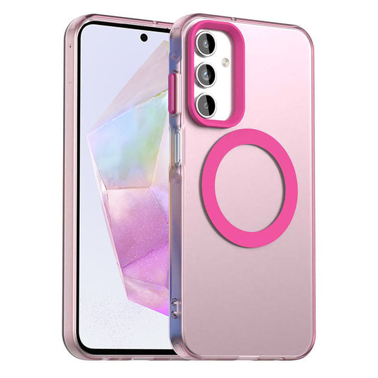 MagSafe futrola za Samsung Galaxy A35 5G A356, Techsuit, CandyCase, Roze