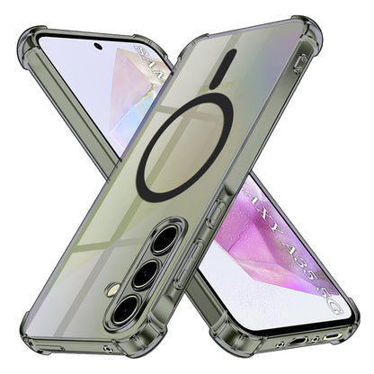 MagSafe futrola za Samsung Galaxy A35 5G A356, Techsuit, Shockproof Clear, Fumurie