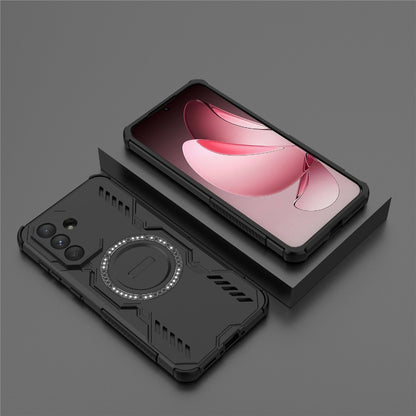 MagSafe futrola za Samsung Galaxy A36 A366, Techsuit, ArmorMag, Crna