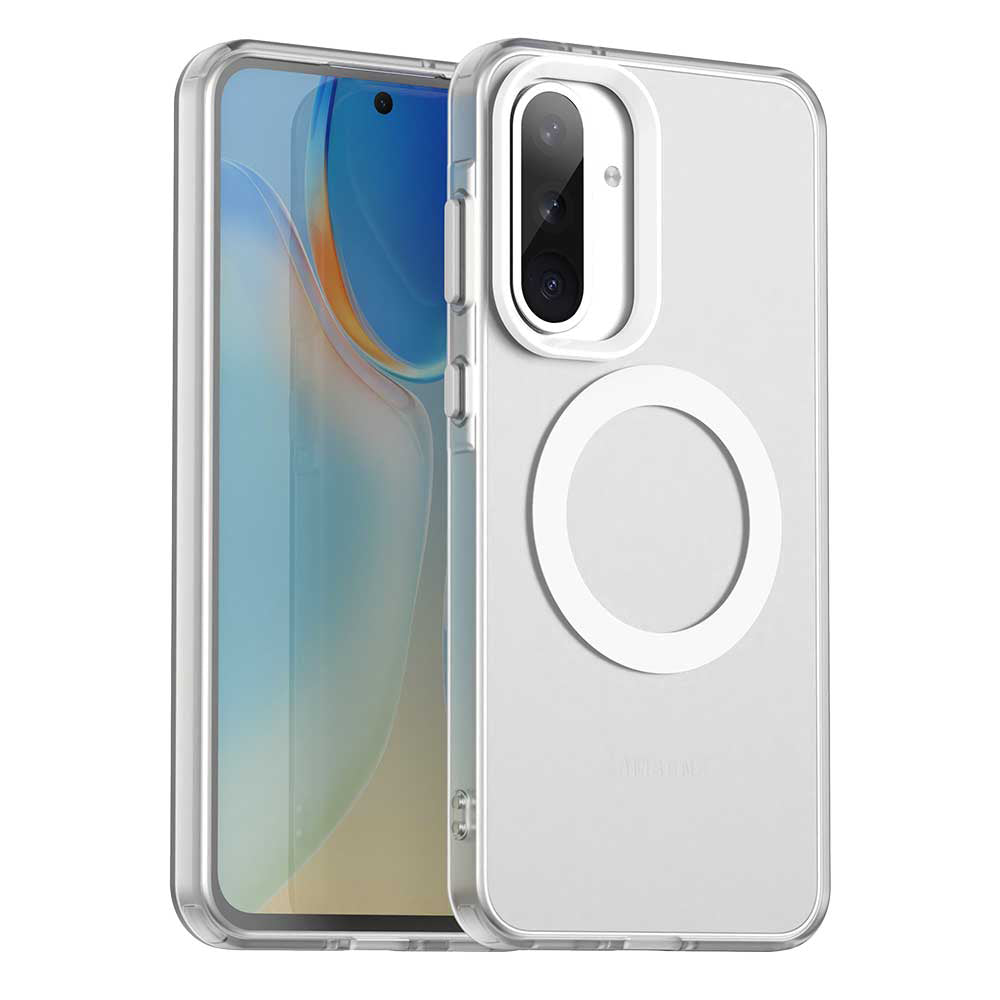 MagSafe futrola za Samsung Galaxy A36 A366, Techsuit, CandyCase, Bela