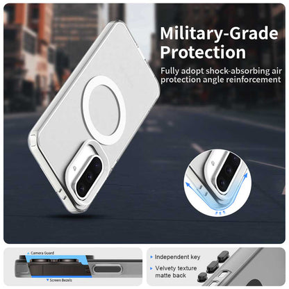 MagSafe futrola za Samsung Galaxy A36 A366, Techsuit, CandyCase, Bela
