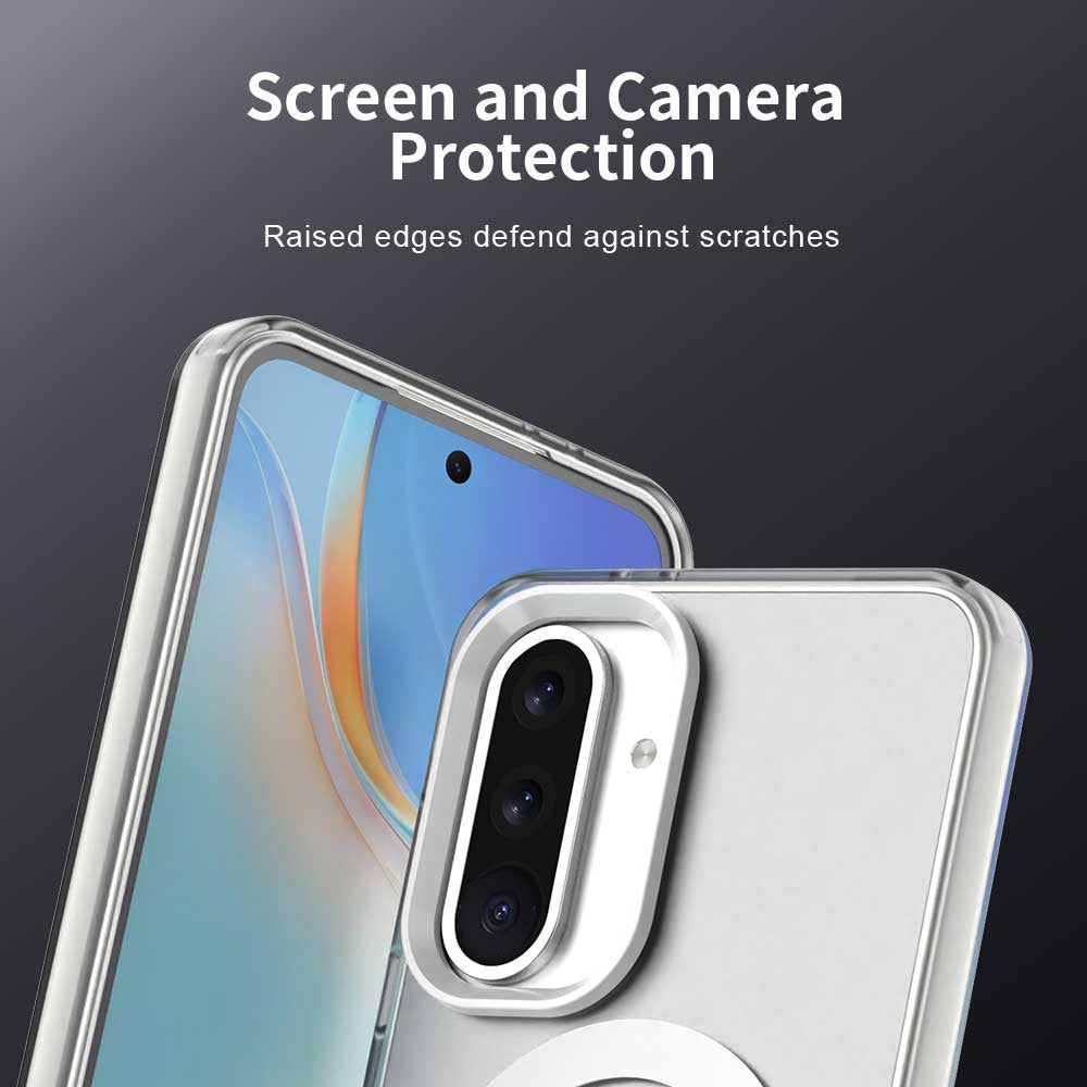 MagSafe futrola za Samsung Galaxy A36 A366, Techsuit, CandyCase, Bela