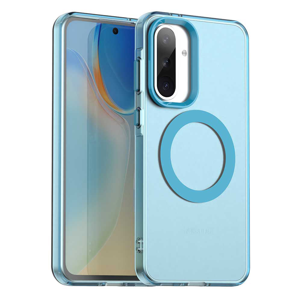 MagSafe futrola za Samsung Galaxy A36 A366, Techsuit, CandyCase, Plava
