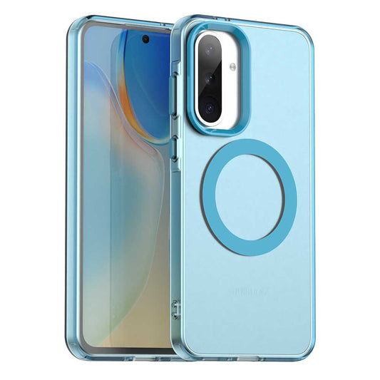 MagSafe futrola za Samsung Galaxy A36 A366, Techsuit, CandyCase, Plava