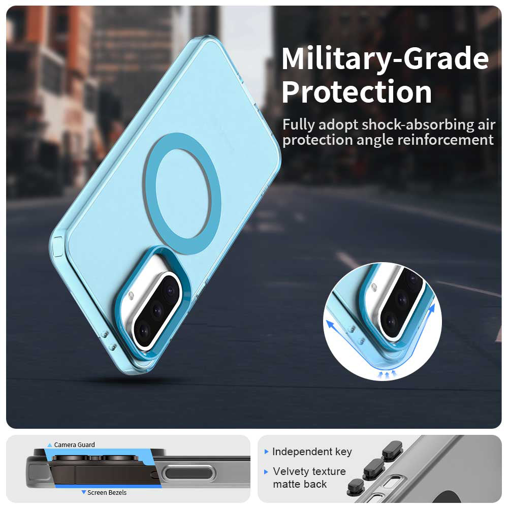 MagSafe futrola za Samsung Galaxy A36 A366, Techsuit, CandyCase, Plava